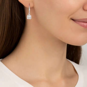 Náušnice Swarovski Rivoli Čirá