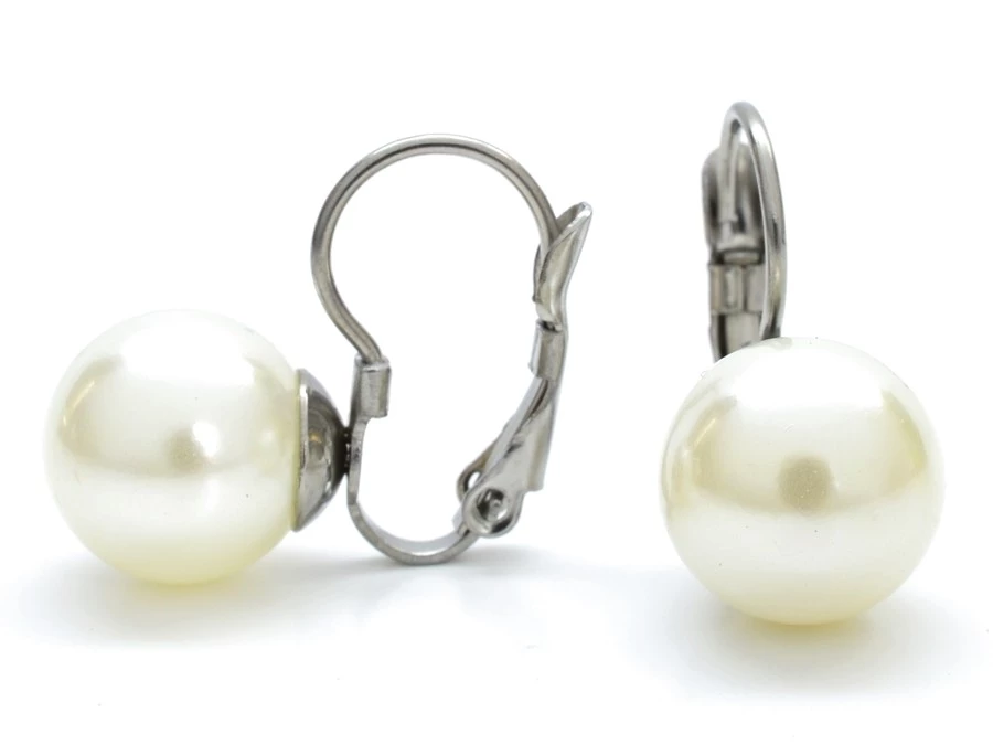 Náušnice perličky - tři velikosti