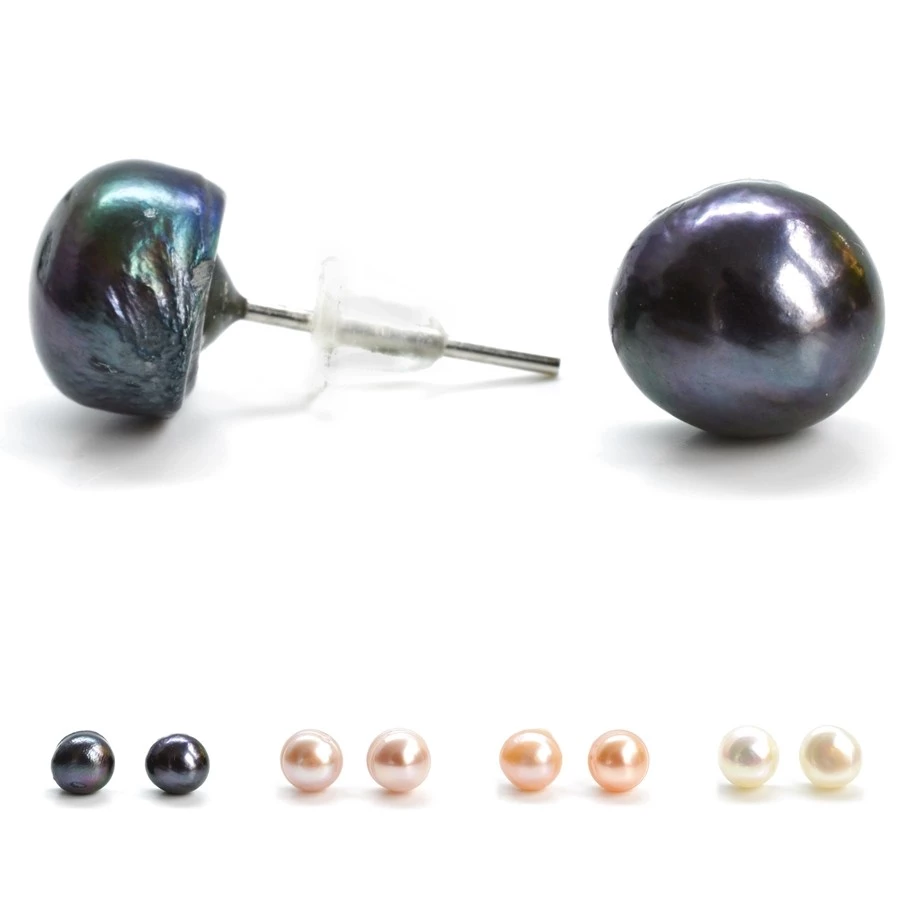 Náušnice říční perly