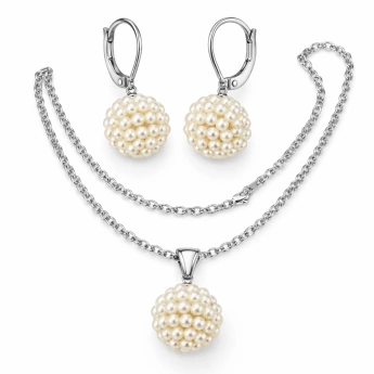 Perlová ocelová souprava