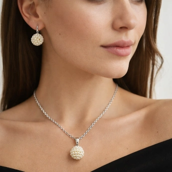 Perlová ocelová souprava