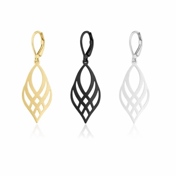 Ocelové náušnice Nelly