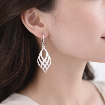 Ocelové náušnice Nelly