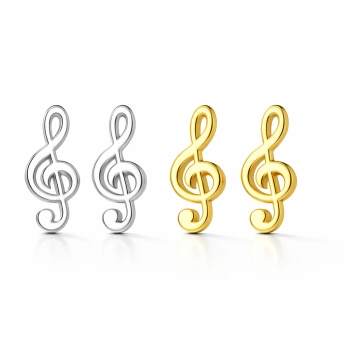 Náušnice z chirurgické oceli