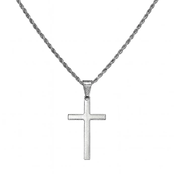 Přívěsek z chirurgické oceli KŘÍŽ 4907