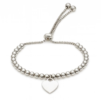 Ocelový náramek srdíčka Sotera