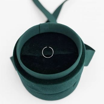 Ocelový piercing do nosu kroužek Knut