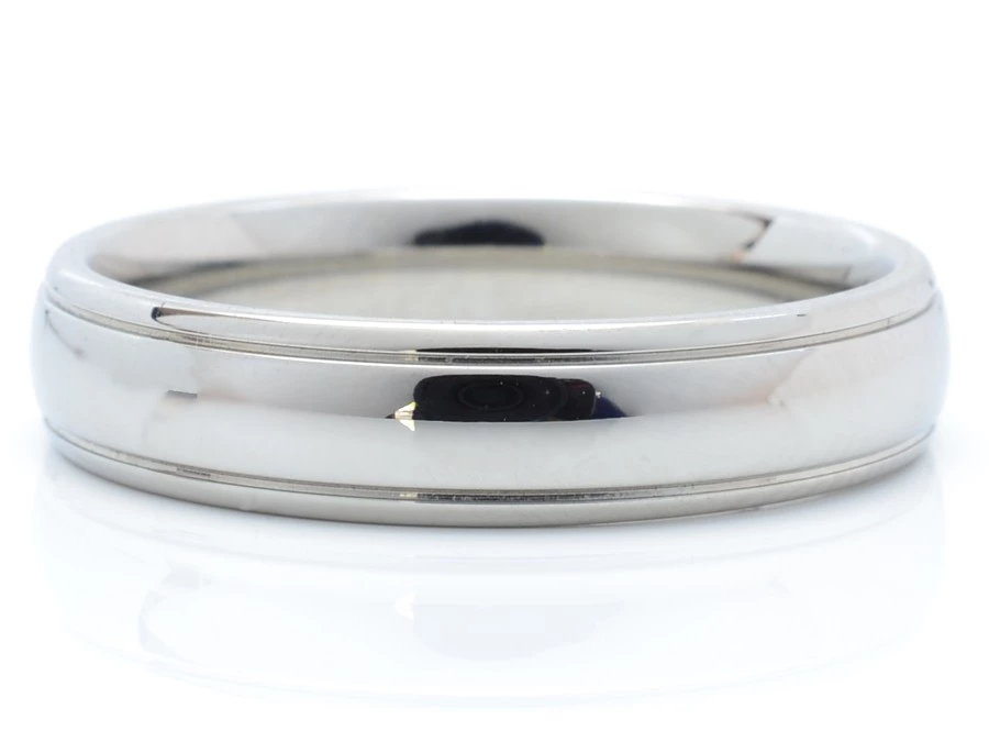 Ocelový snubní prsten Arctis