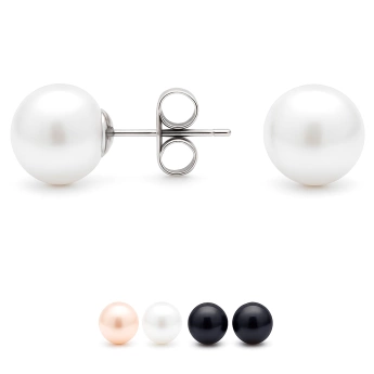 Náušnice říční perly Bethe 4 barvy