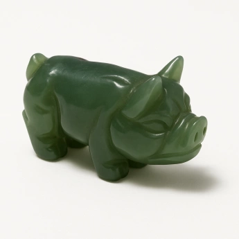 Prasátko zelený avanturín Pepino