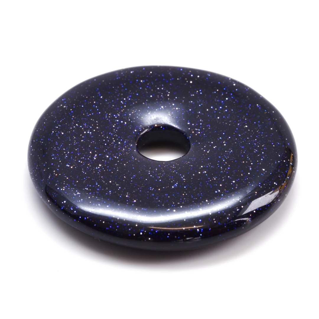 Přívěsek donut - Avanturín Darrel Avanturín fialový synt.