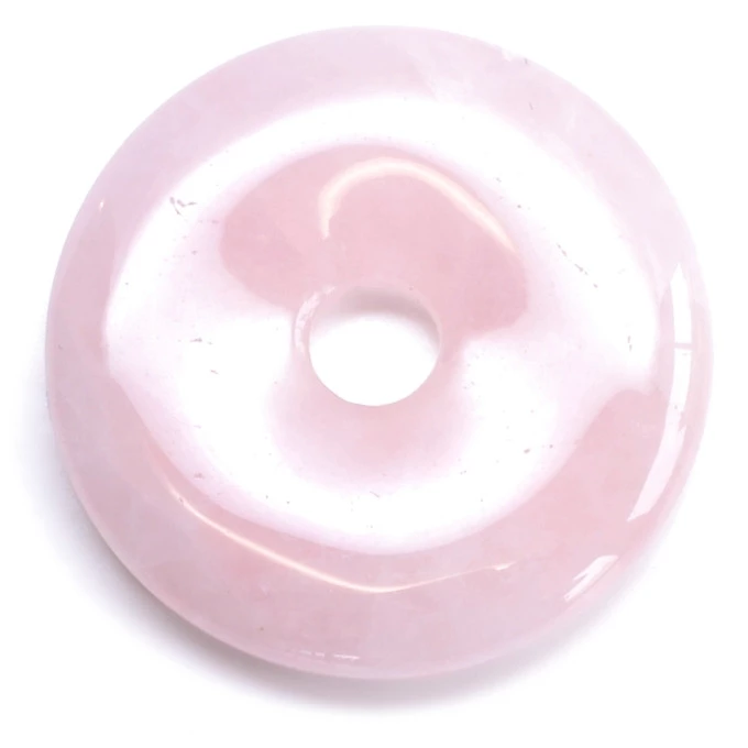 Přívěsek donut z léčivých kamenů Růženín