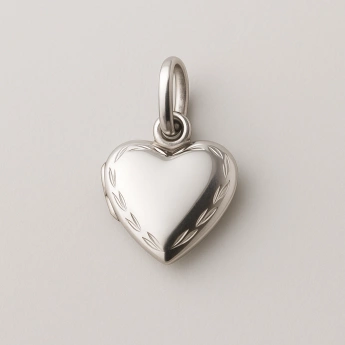 Otevírací medailonek srdíčko Selena