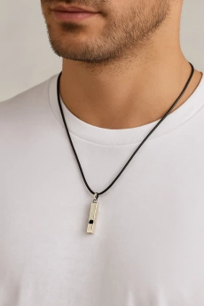 Stříbrný přívěsek – píšťalka s možností gravírování