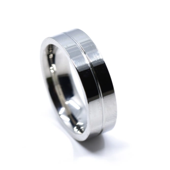 Ocelové snubní prsteny Mogul