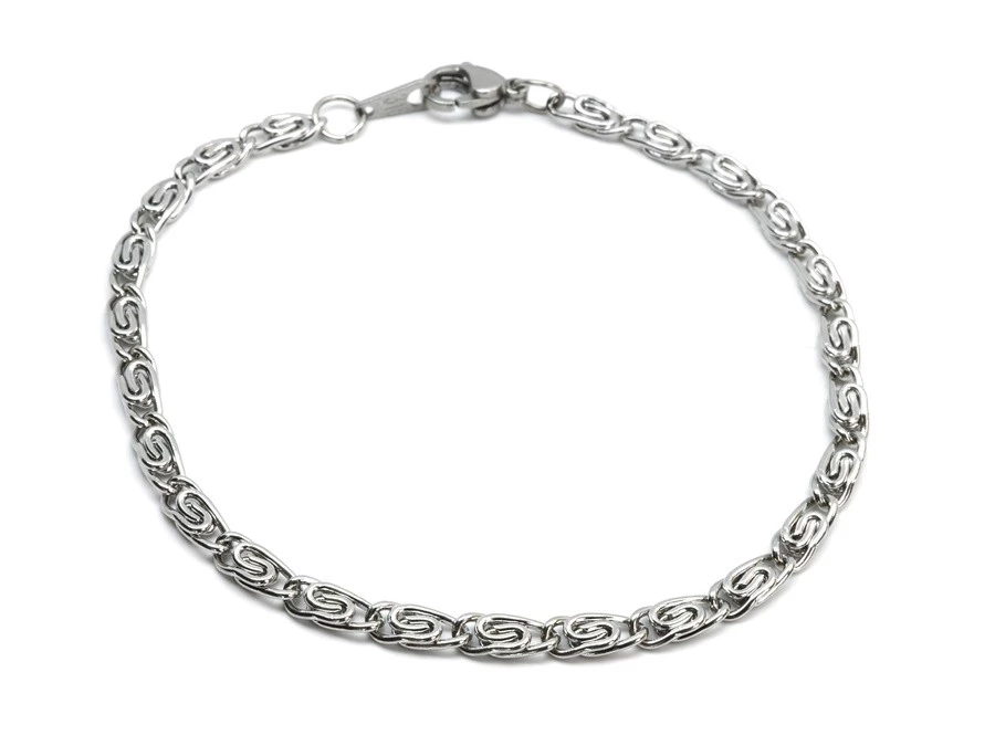 Náramek z chirurgické oceli  Snake