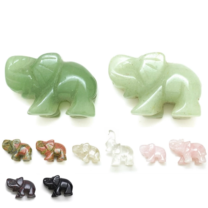Sloni z kamenů - malé, více variant
