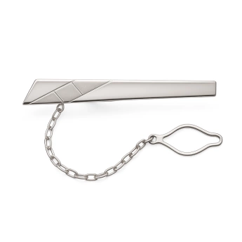 Stříbrná spona na kravatu Emil