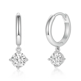 Stříbrné náušnice se zirkony Chloe
