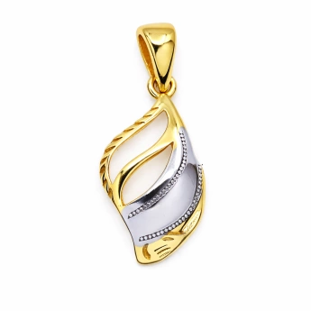 Stříbrný přívěsek Bicolor