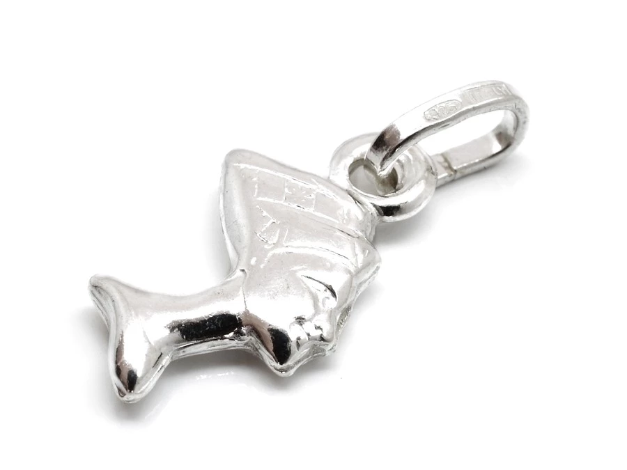 Stříbrný přívěsek Kleopatra/Nefertiti