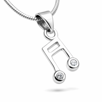 Stříbrný přívěsek nota Lijana