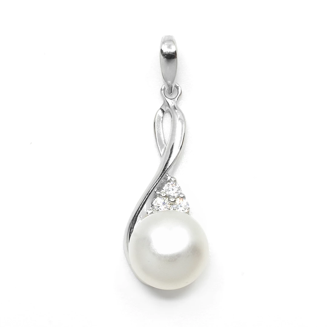 Přívěsek perla bílá přírodní Lolilie