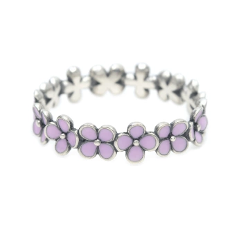 Stříbrný prsten kytičky Ariana