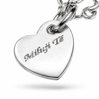 Náhrdelník růženec s korálky