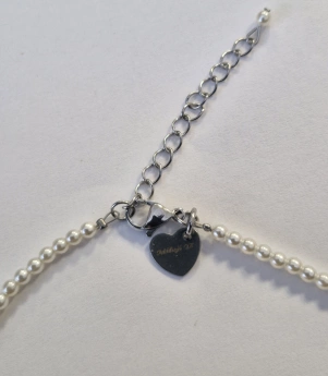 Náhrdelník z perliček - modrý Monroe