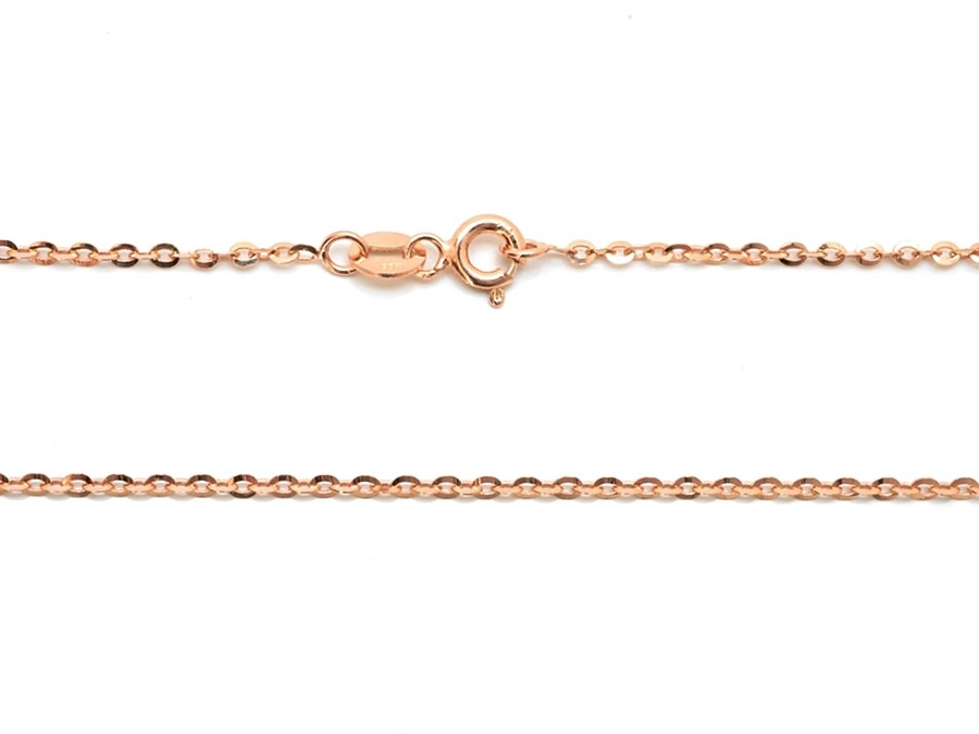 Stříbrný řetízek rose gold Rozelia