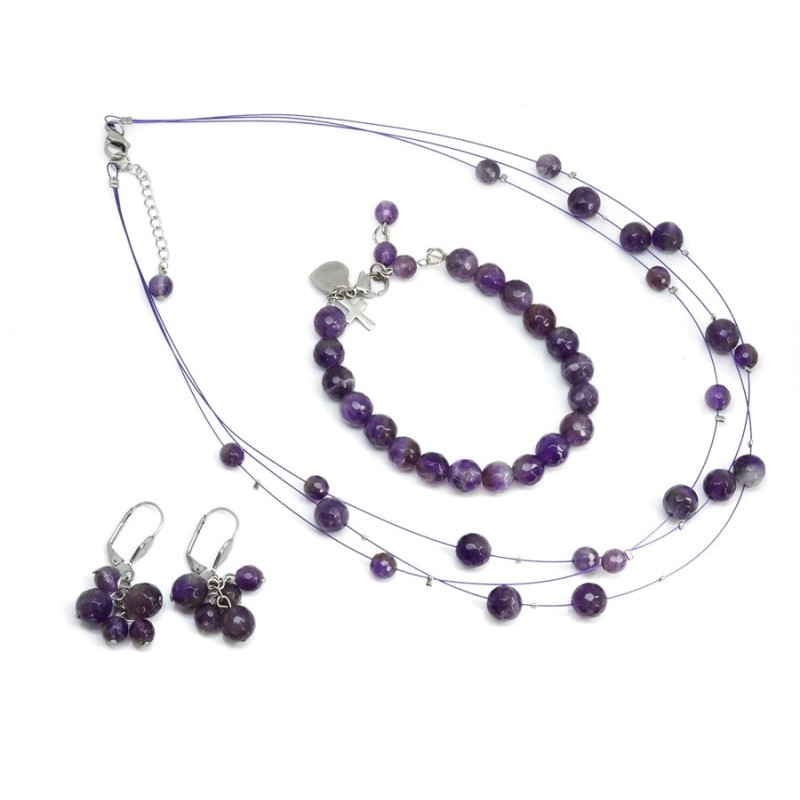 Souprava ametyst