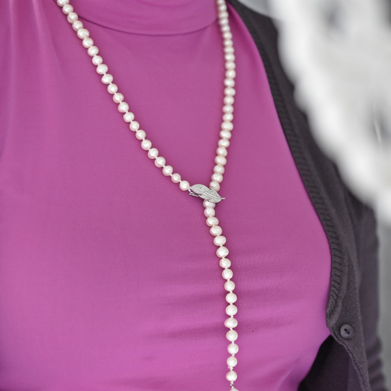 Perlový multifunkční náhrdelník