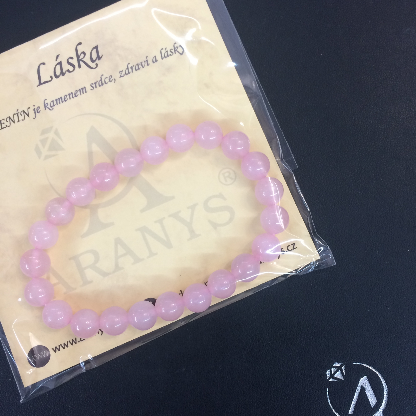 Náramek růženín, pro lásku