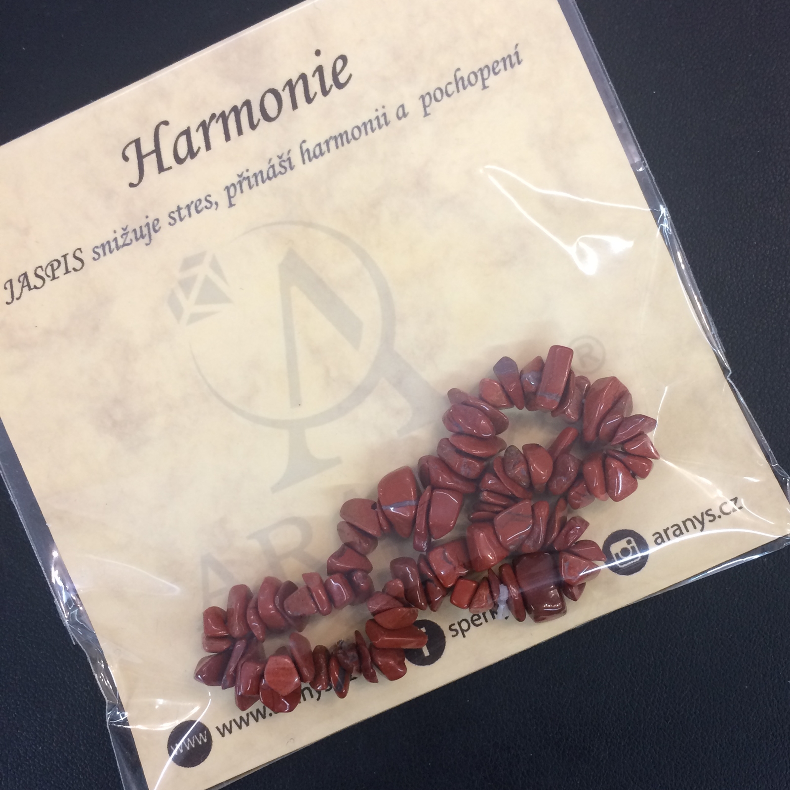 Náramek jaspis pro harmonii