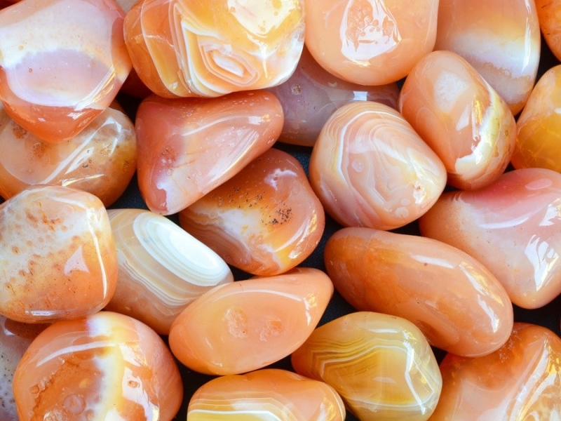 Karneool pro harmonizaci krystalové vody