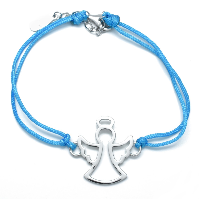 Modrý náramek anděl