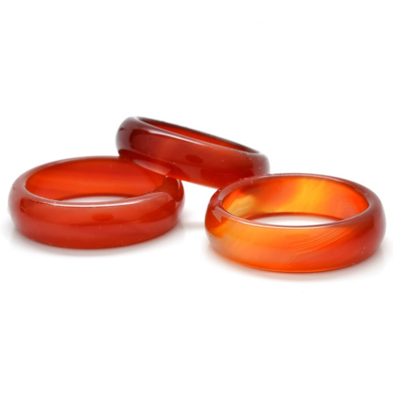 Prsteny karneol