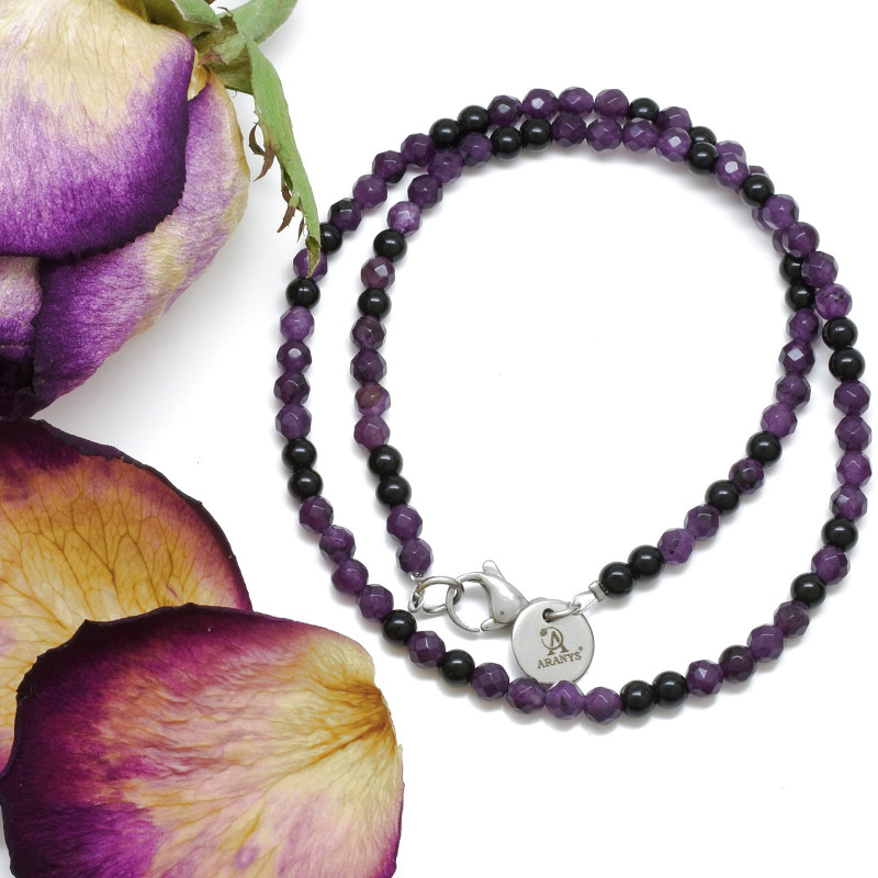 Náhrdelník s přírodním rubínem