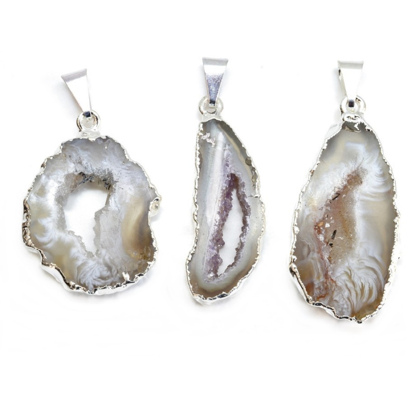 Přívěšek achát světlý 