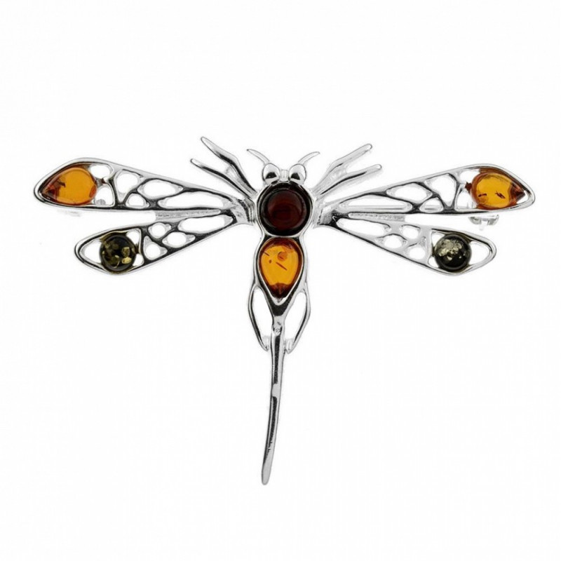 Vážka s jantarem