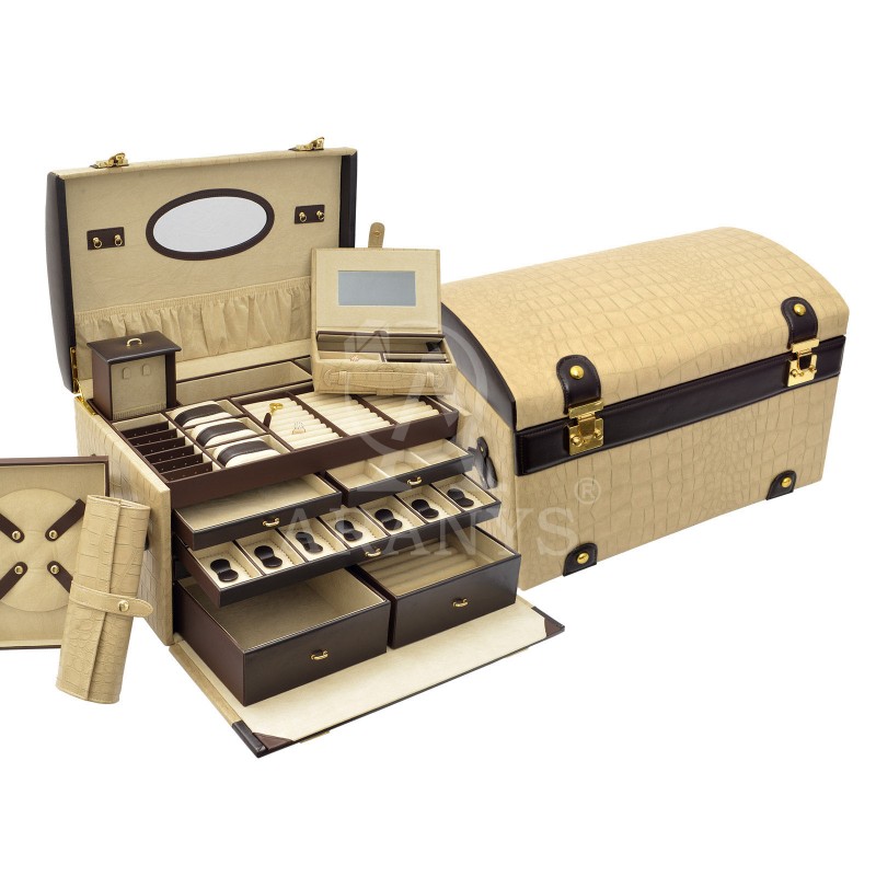 Velká šperkovnice na náhrdelníky